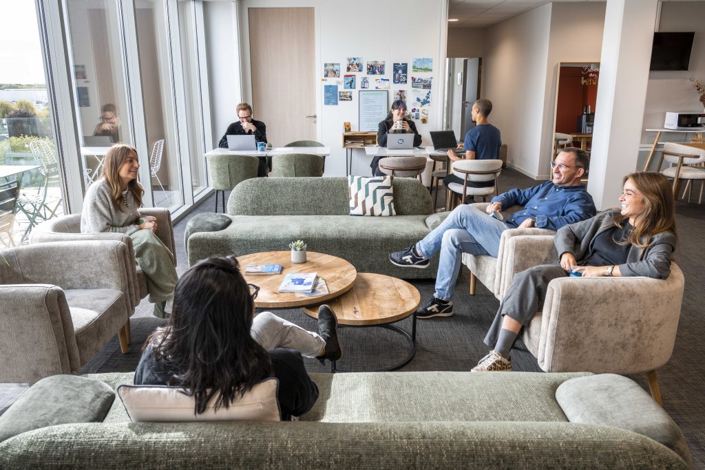 Espaces communs coworking à Marcq-en-Baroeul - mitwit