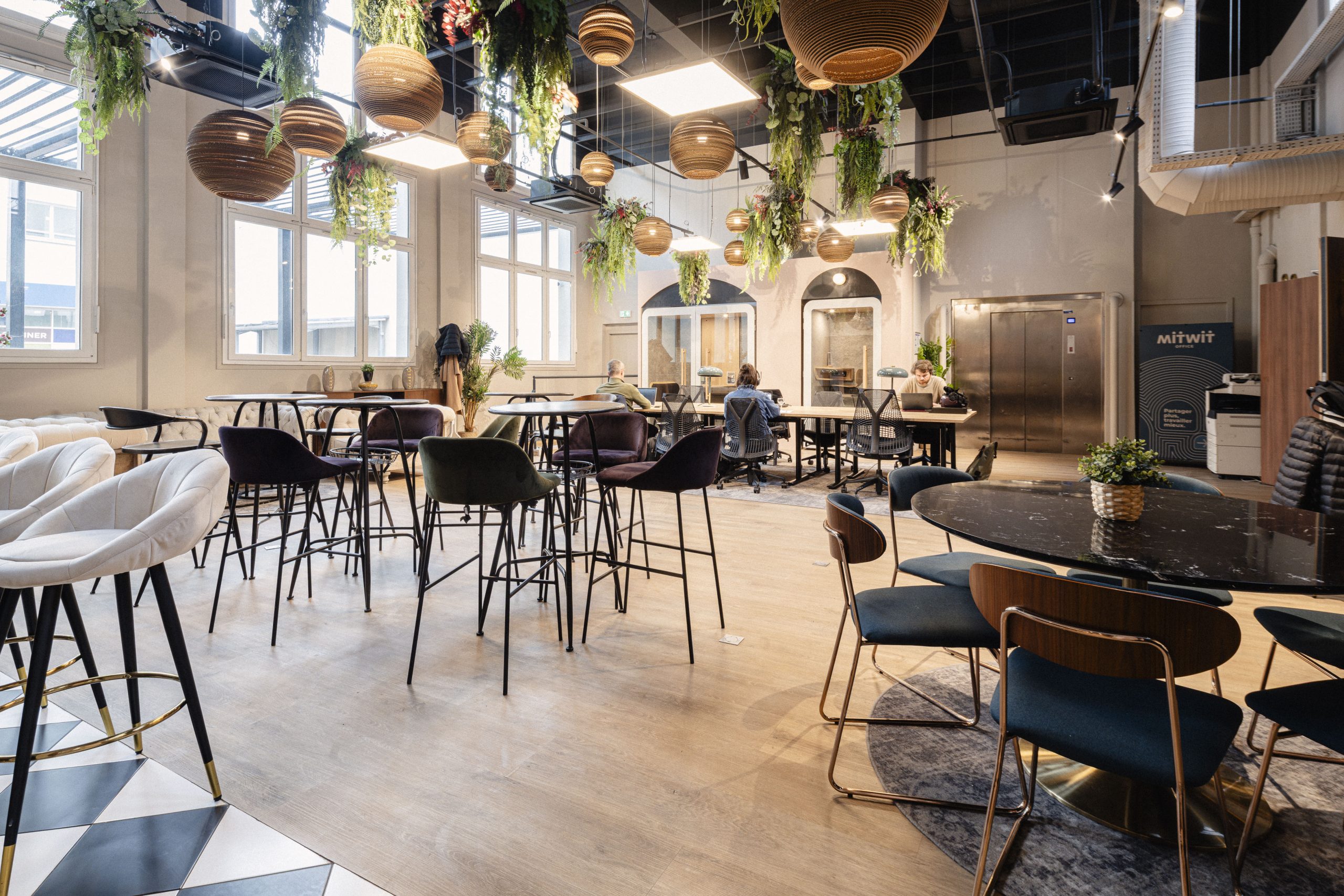 Un cadre chaleureux et design