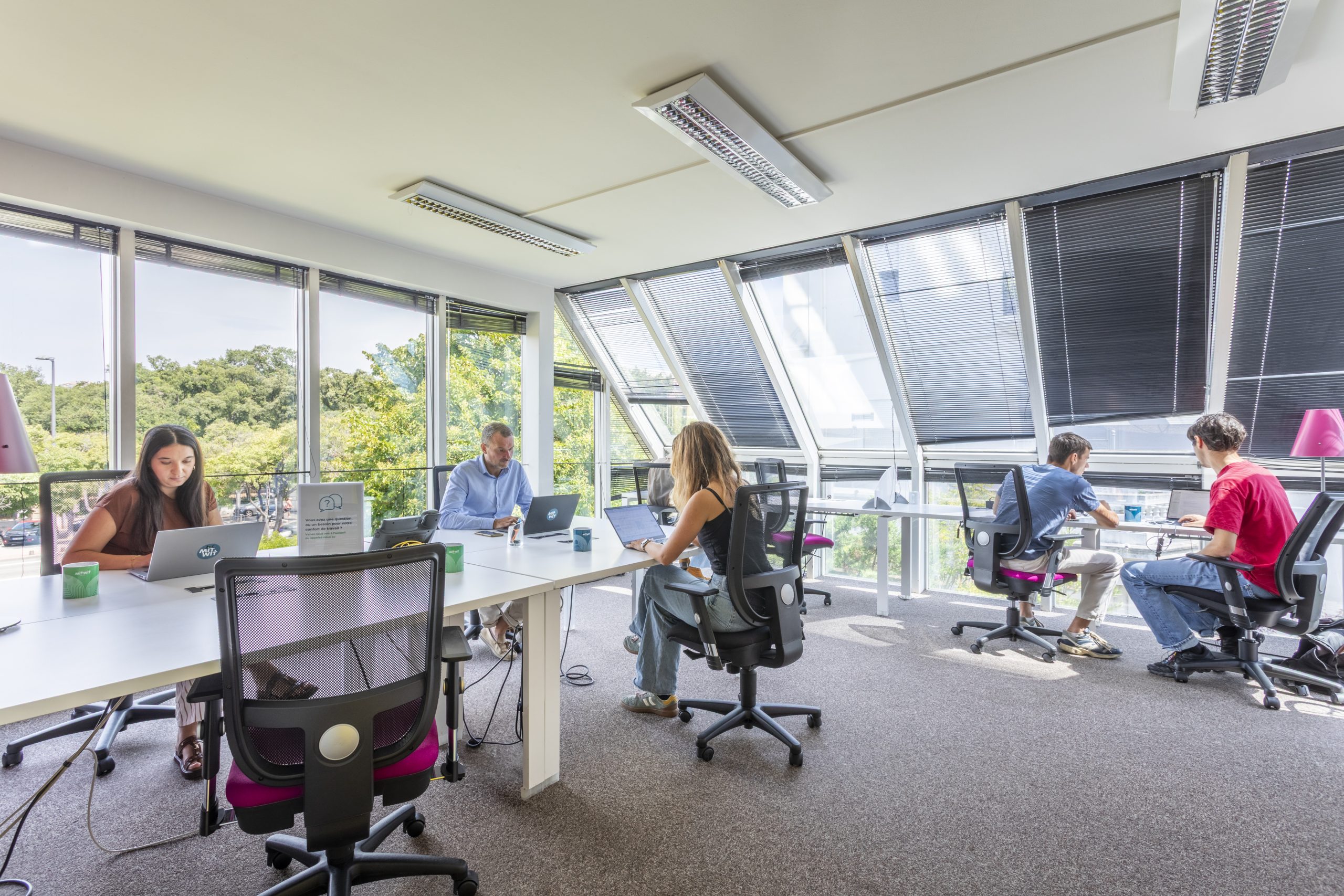 Marseille Prado bureau privatif avec vue