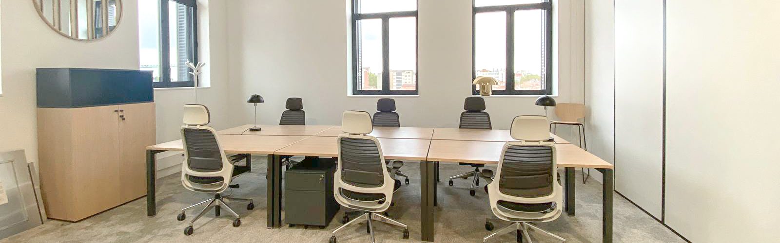 Location de bureau 6 personnes dans le centre ville de Toulouse - Mitwit coworking St Aubin